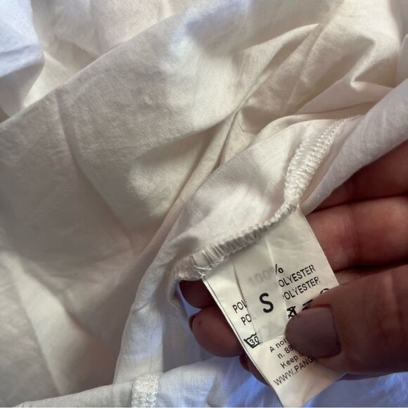 La Perla White Sleeveless Mini Coquette Dress Size S - Picture 8 of 8